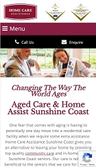 Home Care Assistance Sunshine Coast mobile image